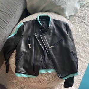 Rag & Bone Leather Jacket size 6. Excellent condition